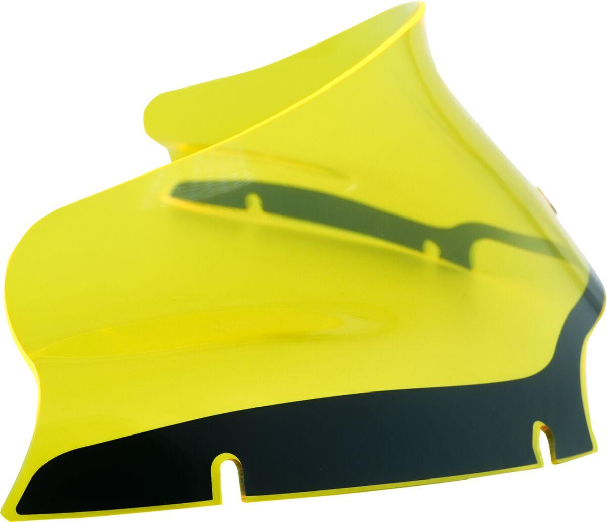 KWW-01-0629 - Klock Werks Kolor Flare Ice Windshield For Harley Davidson FLTRK 1868 2020-2024 15 cm (6") - Yellow