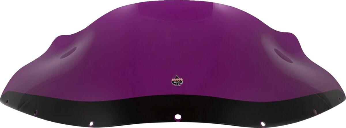 KWW-02-0617 - Klock Werks Kolor Flare Windshield For Harley Davidson FXRP 1340 1984 23 cm (9") - Purple