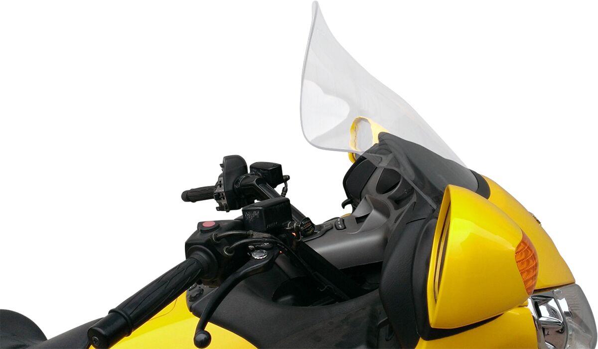 KWW-06-0249 - Klock Werks Flare Windshield Without Vent For Honda GL 1800 2001-2017 35.5 cm - 45.5 cm (14" - 18") - Clear
