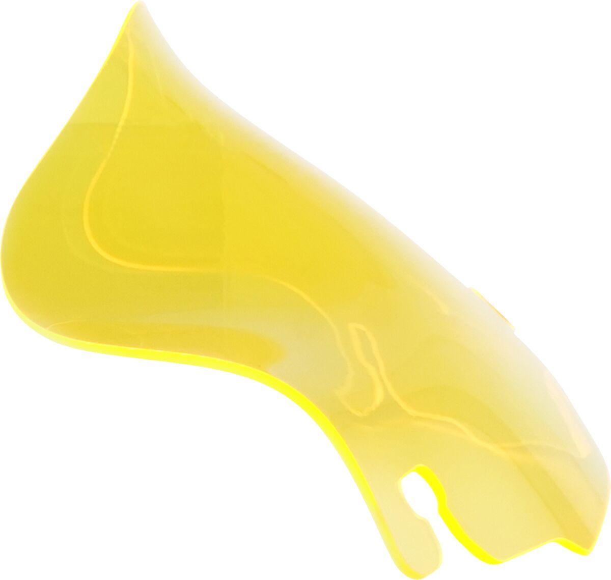 KWW-01-0639 - Klock Werks Kolor Flare Ice Windshield For Harley Davidson FLHT 1340 1996-1998 16.5 cm (6-1/2") - Yellow