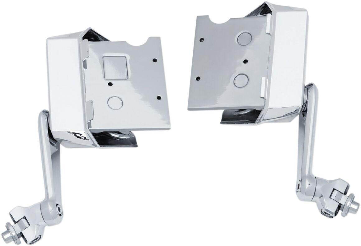 KUR6758 - Kuryakyn Cruise Mounts Without Pegs For Honda GL 1800 2021 Goldwing - Chrome