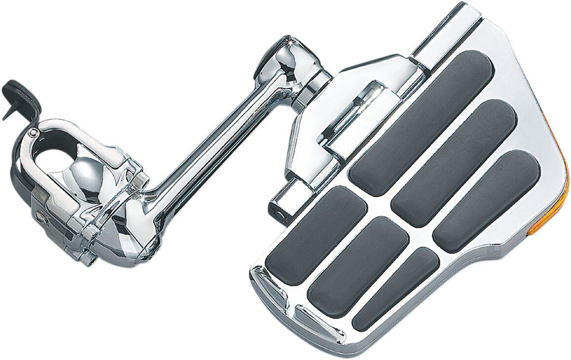 KUR4058 - Kuryakyn Ergo II Lighted Cruise Mounts For Honda GL 1800 2001-2017 - Black/Chrome