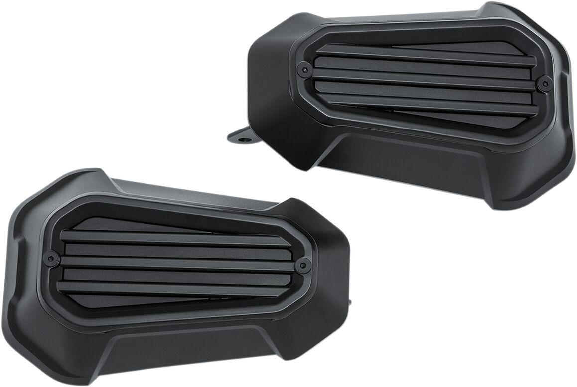 Kuryakyn Black Kur6709 - Dillinger Hand Guards For Harley Davidson Xl 1200 C 2009
