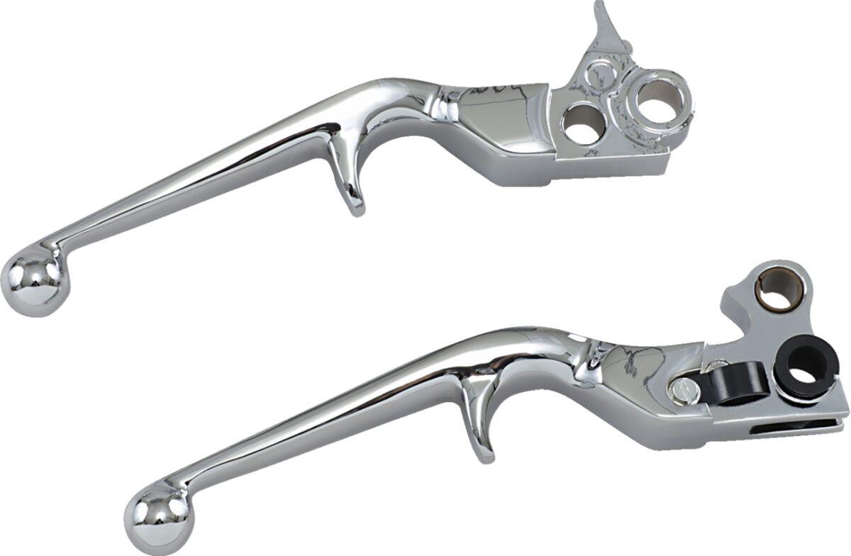 Kuryakyn Chrome Kur1029 - Trigger Levers Set For Harley Davidson Fld 1690 2012