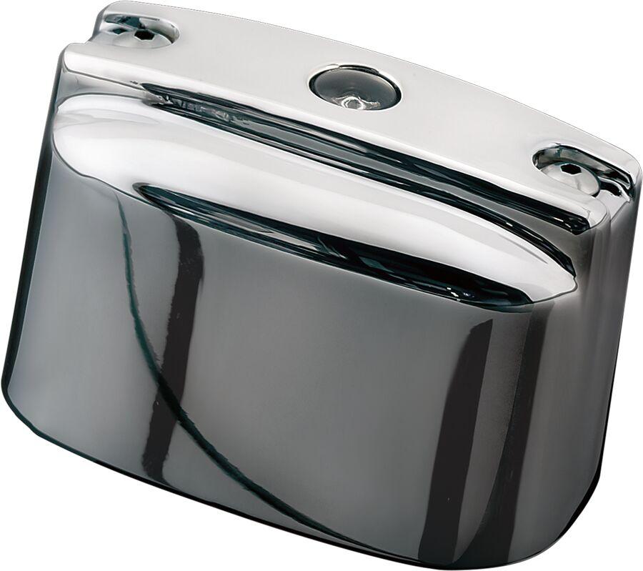 KUR9128 - Kuryakyn Brake Master Cylinder Cover For Harley Davidson FLHR 1450 2003 Rear - Chrome