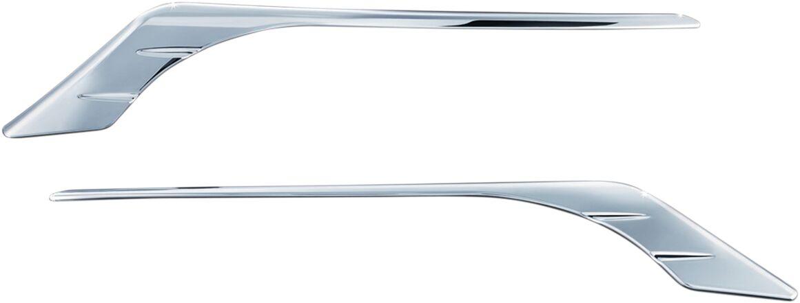 Kuryakyn Chrome Kur5621 - Fairing Turn Signal Trim For Indian Chieftan 111 2014 Front