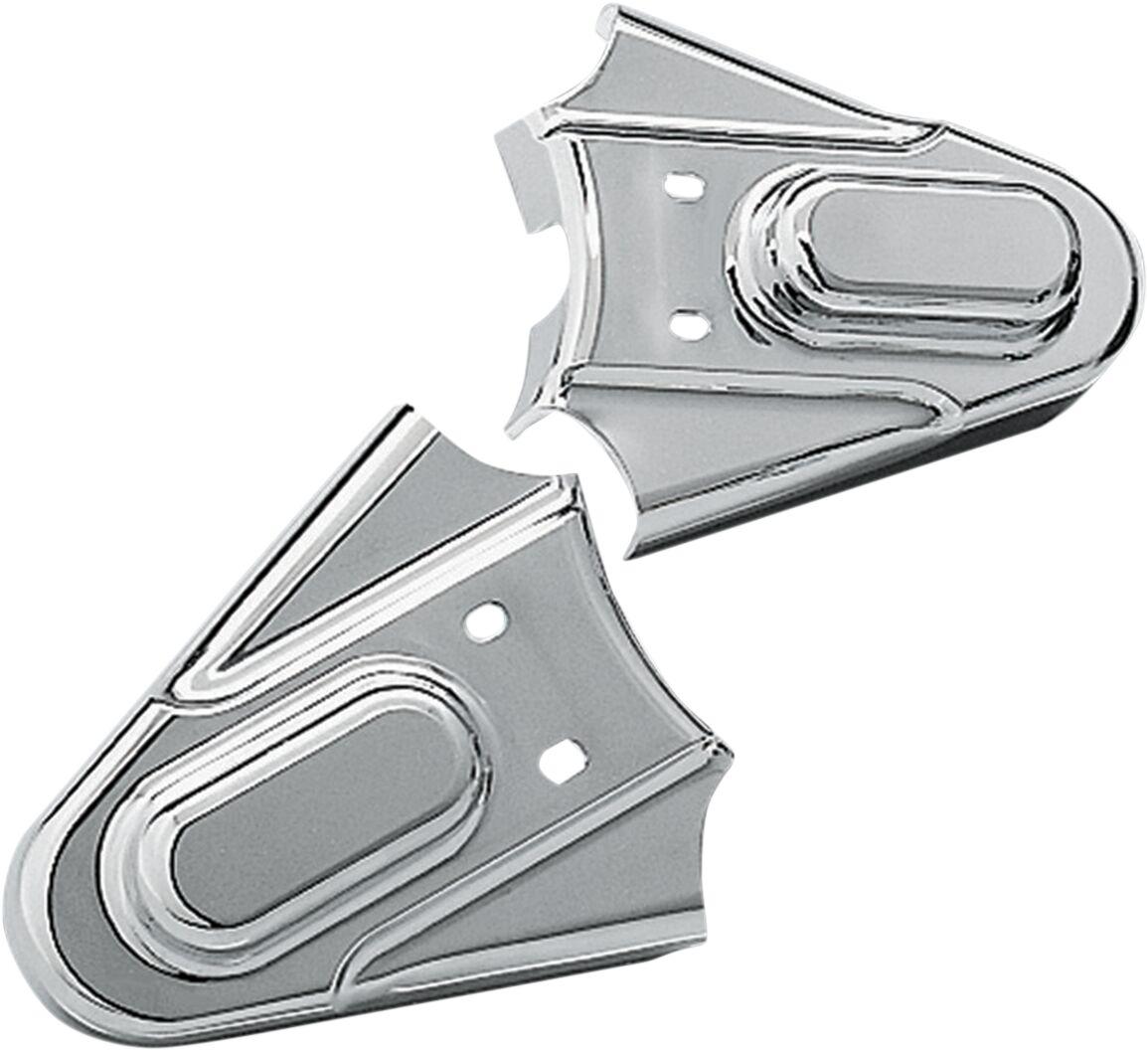 Kuryakyn Chrome Kur8200 - Phantom Axle End Covers For Harley Davidson Flst 1340 1990