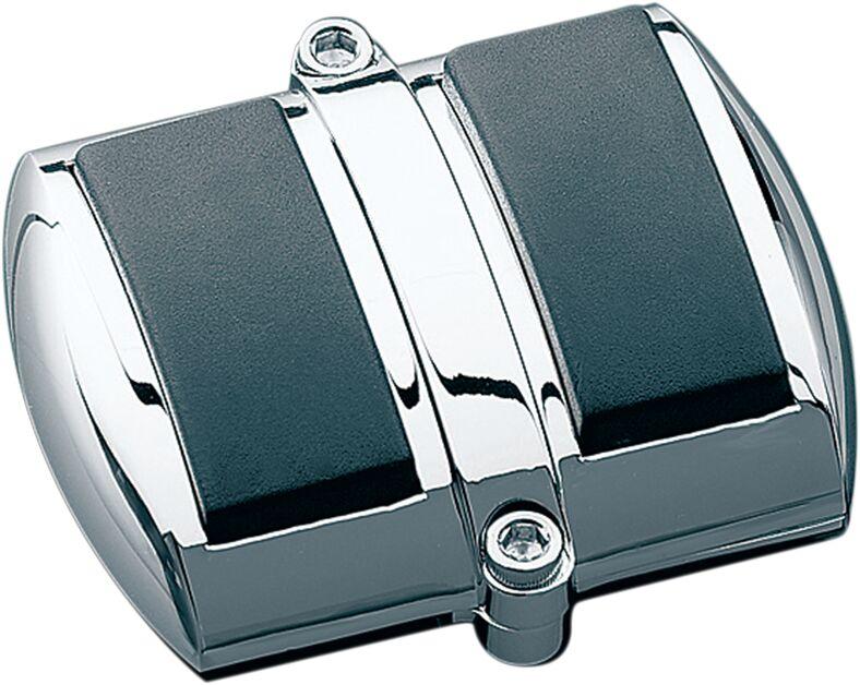 KUR8022 - Kuryakyn Brake Pedal Cover For Harley Davidson FXDF 1584 2009 - Black/Chrome
