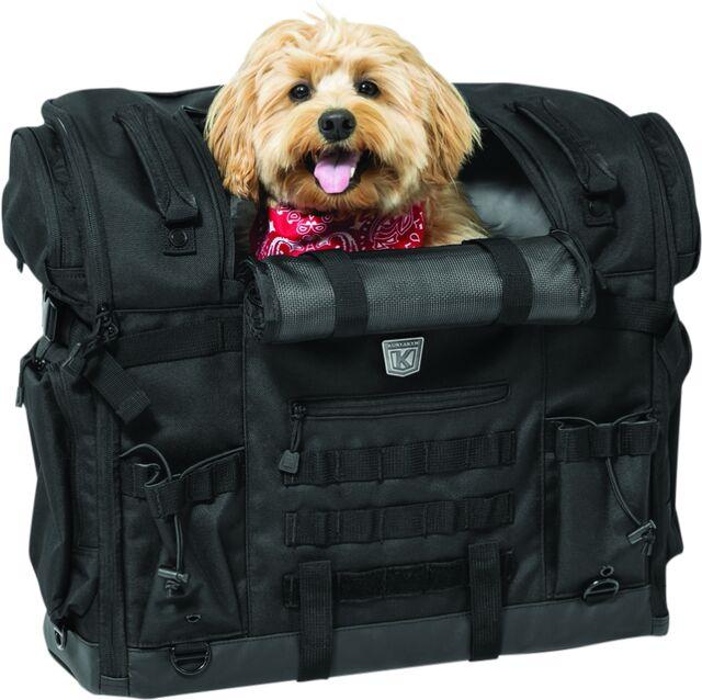 KUR5723 - Kuryakyn Pet Palace Titan Pet Carrier Lugge Bag For Honda GL 1500 Goldwing 1988 - Black
