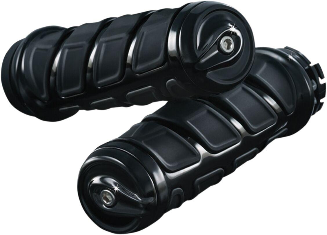 KUR6351 - Kuryakyn Kinetic Grips For Harley Davidson XL 1200 C 2018-2020 - Black
