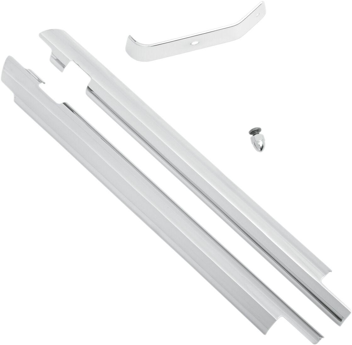 KUR7863 - Kuryakyn Down Tube Covers For Harley Davidson FLS 1690 2016 - Chrome
