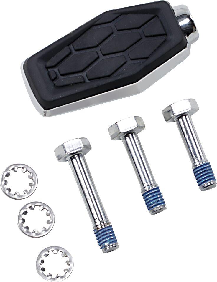 KUR5912 - Kuryakyn Hex Shift Pegs For Indian Challenger 108 2020 - Black/Chrome