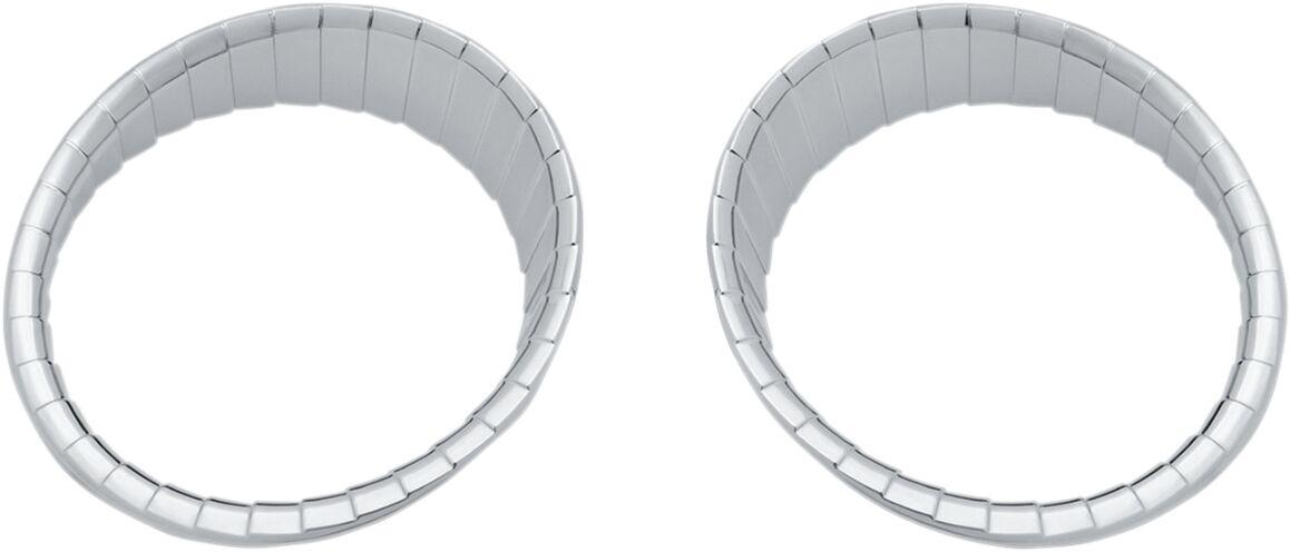 Kuryakyn Chrome Kur5186 - Aztec Gauge Cluster Accents For Indian Chief 105 2011