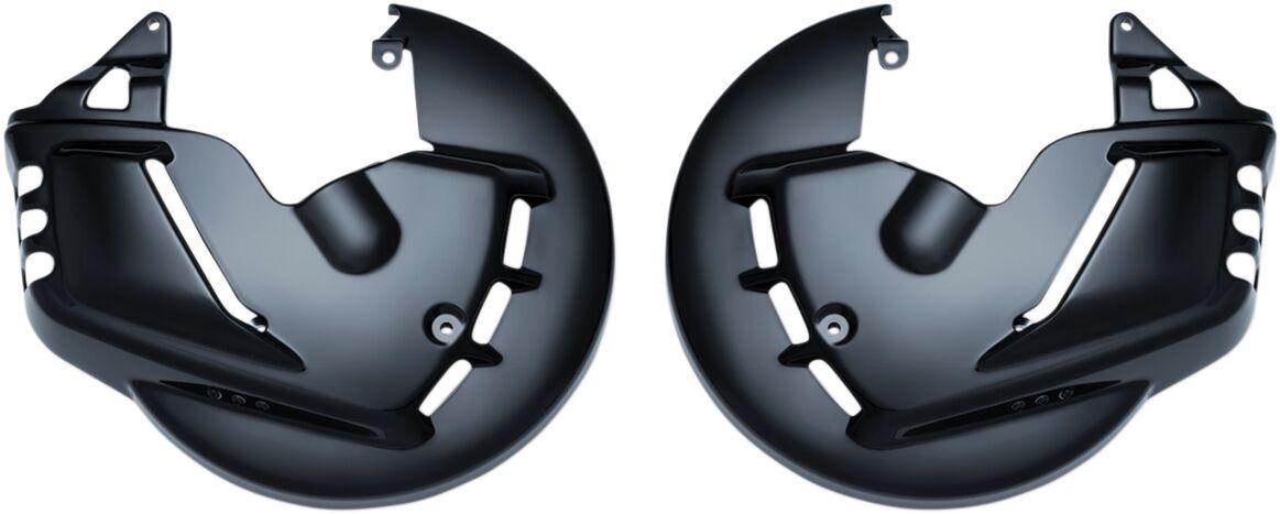 KUR7460 - Kuryakyn Front Brake Disc Covers For Honda GL1800 Goldwing 2001-2017 - Black