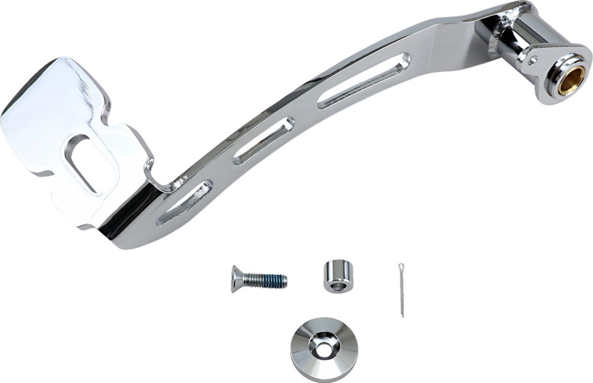 Kuryakyn Chrome Kur1027 - Extended Brake Pedal For Harley Davidson Flhr 1340 1997-1998