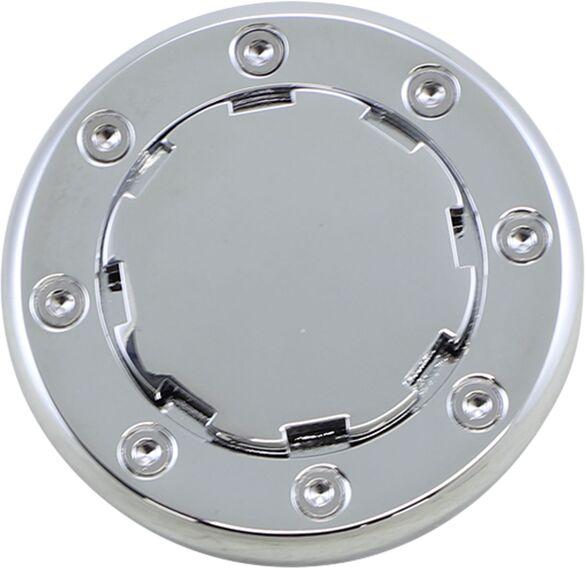 Kuryakyn Chrome Kur7434 - Flush-Mount Fuel Cap For Harley Davidson Flde 1750 2018