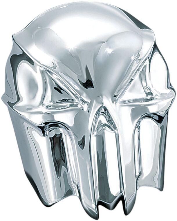 KUR7718 - Kuryakyn Skull Horn Cover For Harley Davidson FLD 1690 2012 - Chrome
