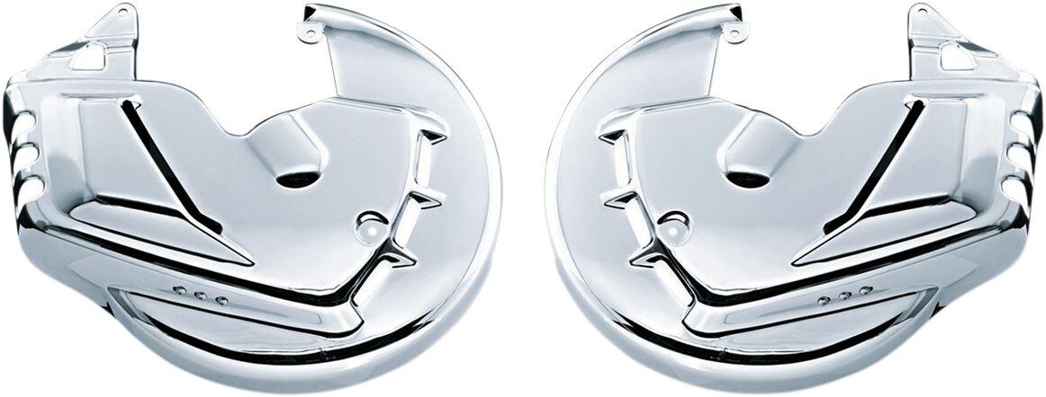 Kuryakyn Chrome Kur7450 - Brake Disc Covers For Honda Gl 1800 Goldwing 2001-2017 Front