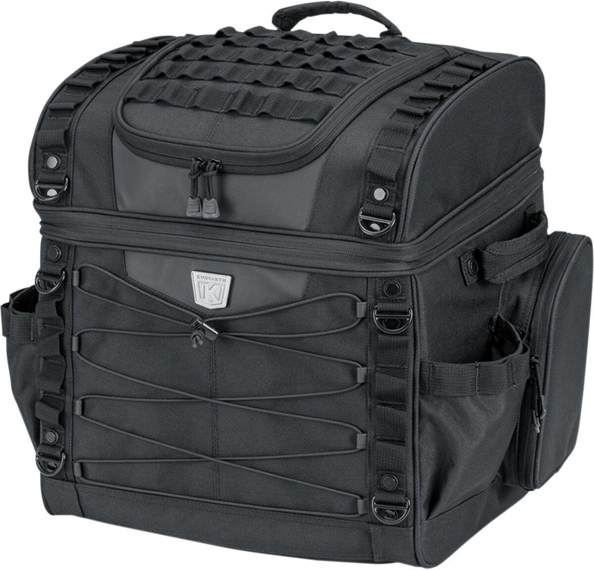 KUR5285 - Kuryakyn Momentum Vagabond Sissy Bar Bag - Black/45.9L