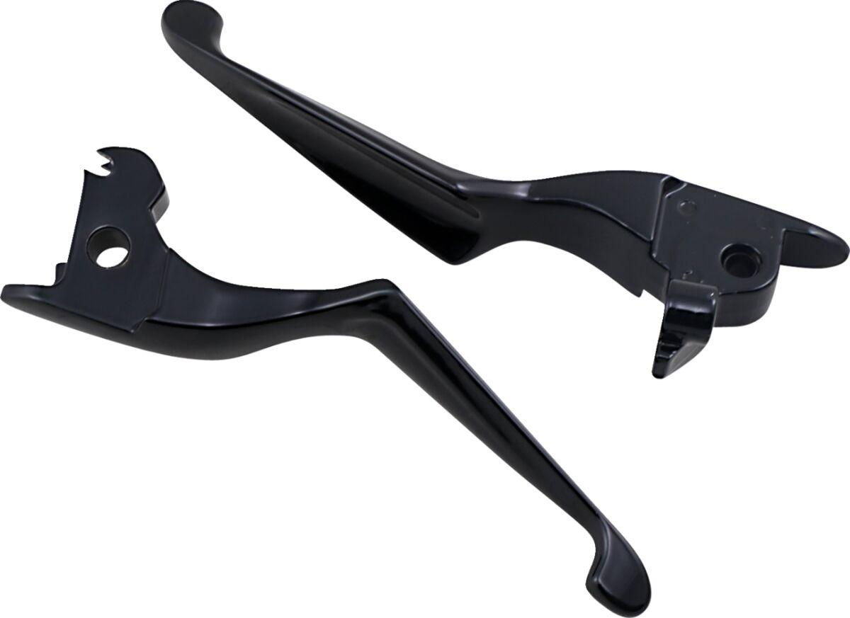 Kuryakyn Black Kur1849 - Boss Blades Lever Set For Harley Davidson Flhrse6 1800 2014