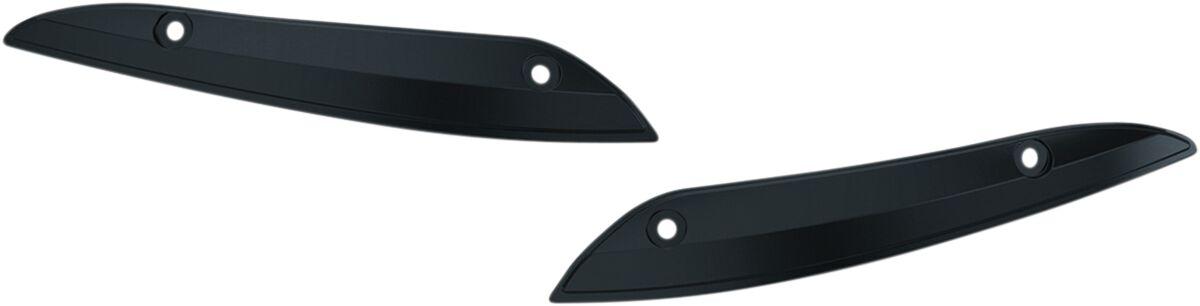 Kuryakyn Black/Gloss Kur2633 - Windshield Side Trim For Harley Davidson Flhtkse 1923 2021