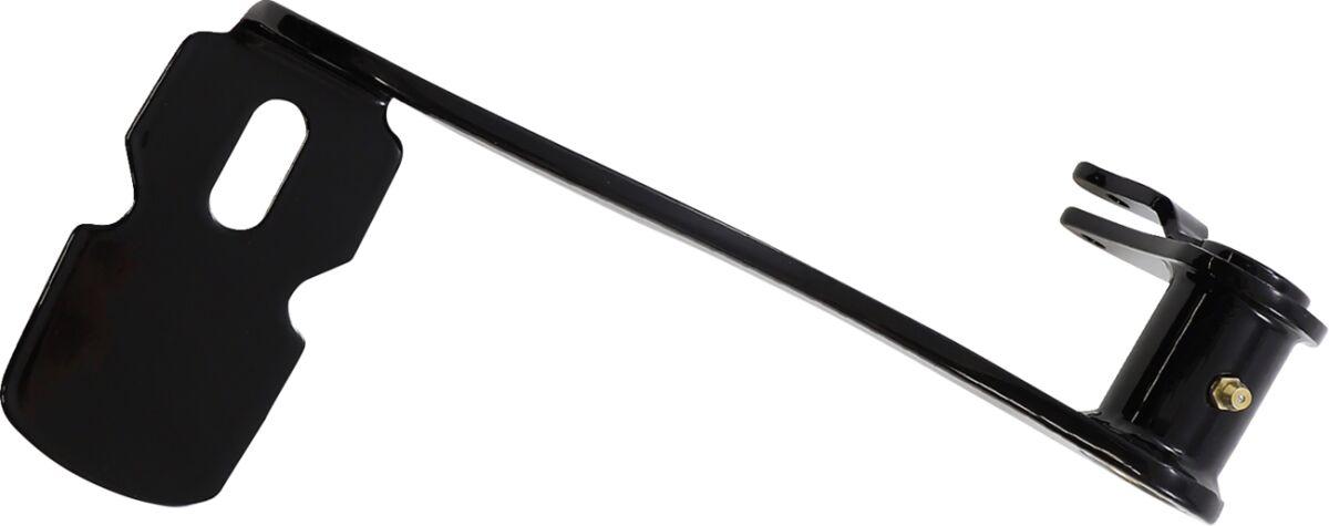 Kuryakyn Black/Gloss Kur9673 - Extended Brake Pedal For Harley Davidson Flhr 1750 Road King 107 2019-2020