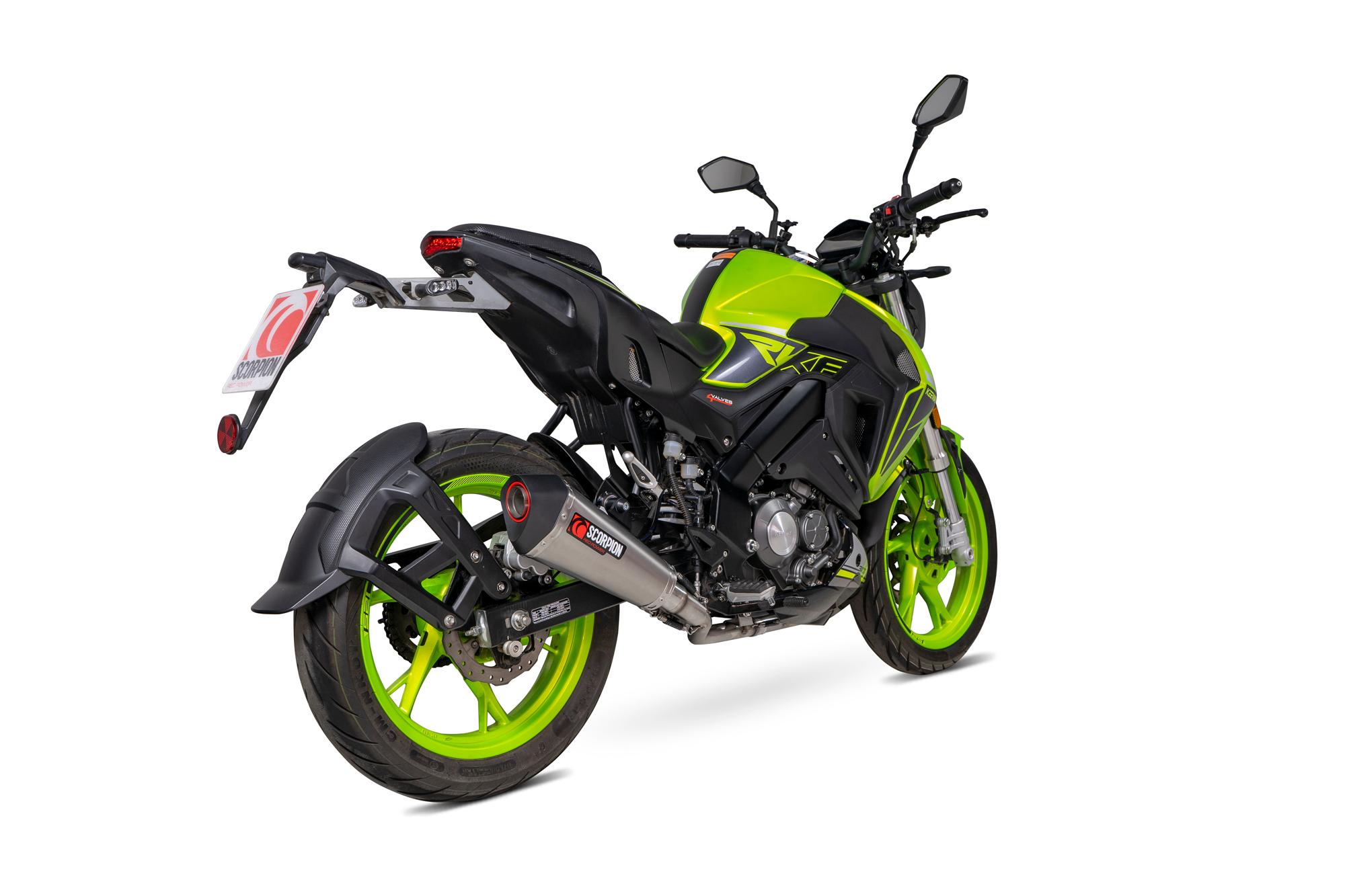 RKE51TEO - Scorpion Serket Taper Full System Titanium Exhaust - Keeway RKF-125 (Euro 5) 2021 - 2022