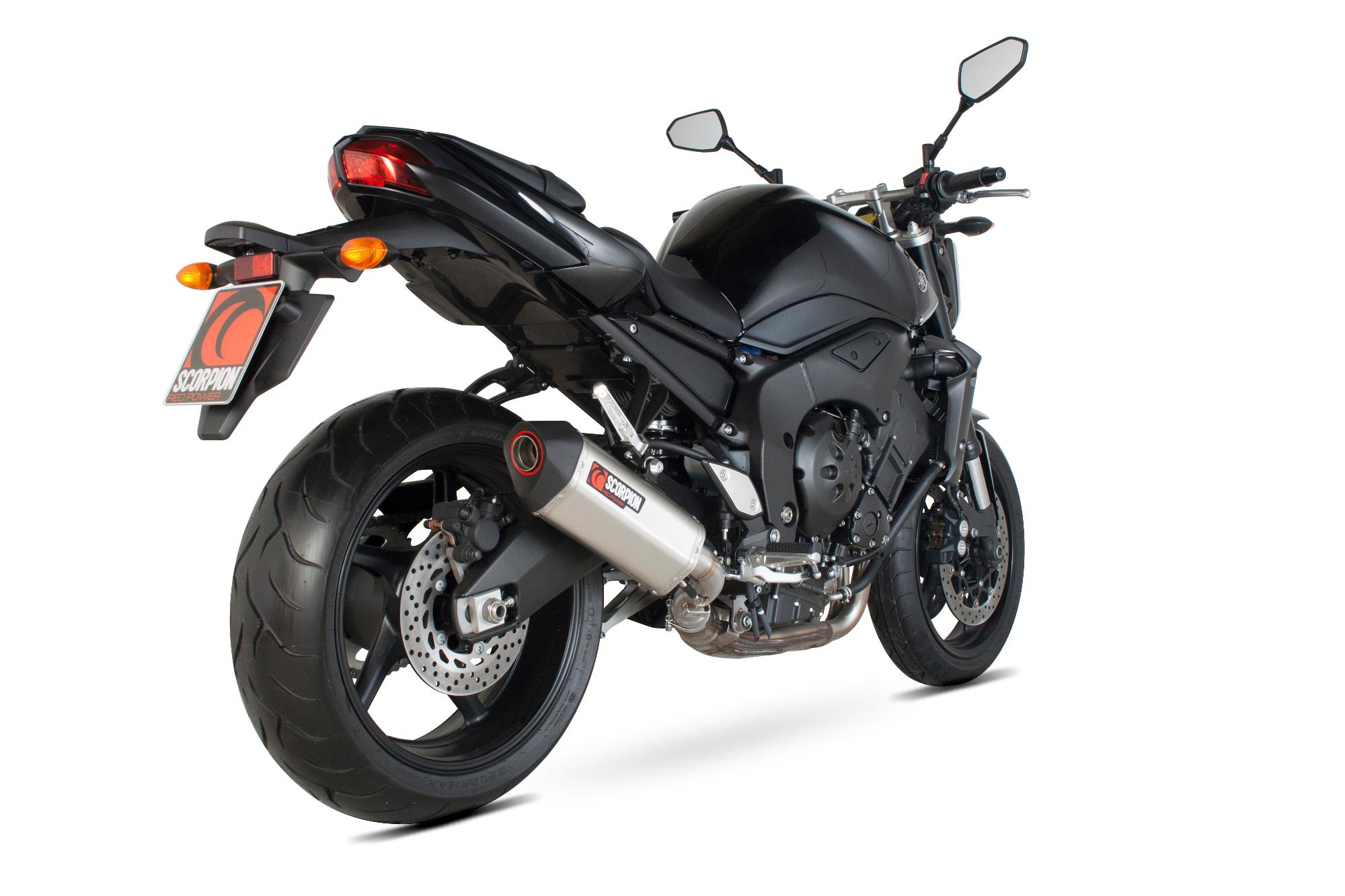 Scorpion Exhausts Red Rya74seo - Scorpion Serket Stainless Oval Exhaust - Yamaha Fz1/Fz1s 2006 - 2016
