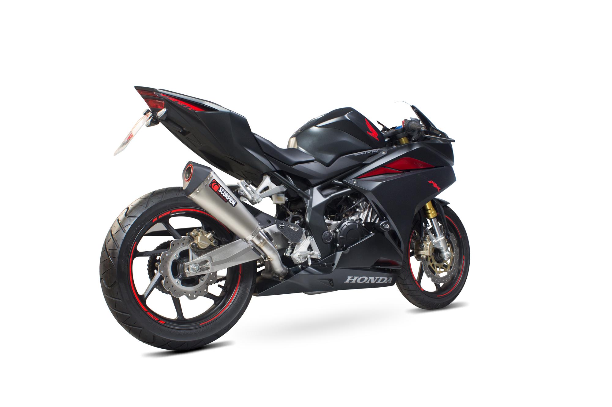 RHA177SYSTEO - Scorpion Serket Taper Titanium Exhaust - Honda CBR 250 RR Full System - 2017 - 2018