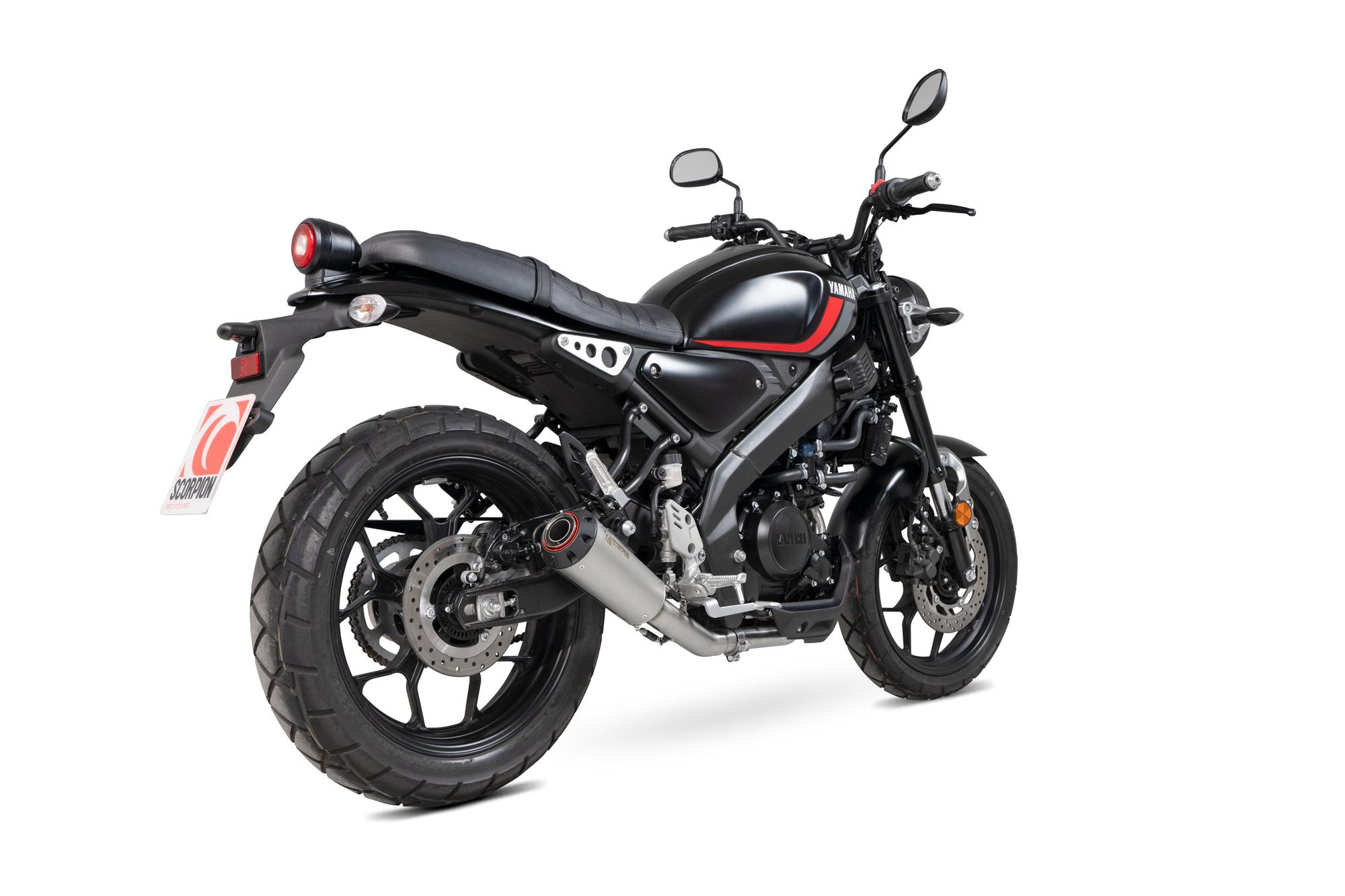 Scorpion Exhausts Red Pya117systeo - Scorpion Power Full System Titanium Exhaust - Yamaha Xsr 125 2021