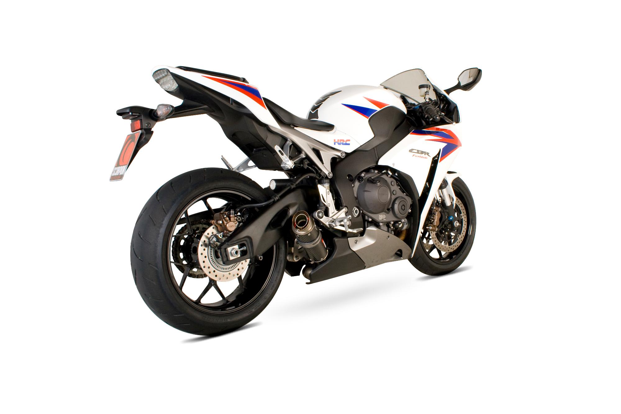 Scorpion Exhausts Red Ha1001cem - Scorpion Rp-1 Gp Carbon Round Exhaust - Honda Cbr 1000 Rr 2012 - 2013