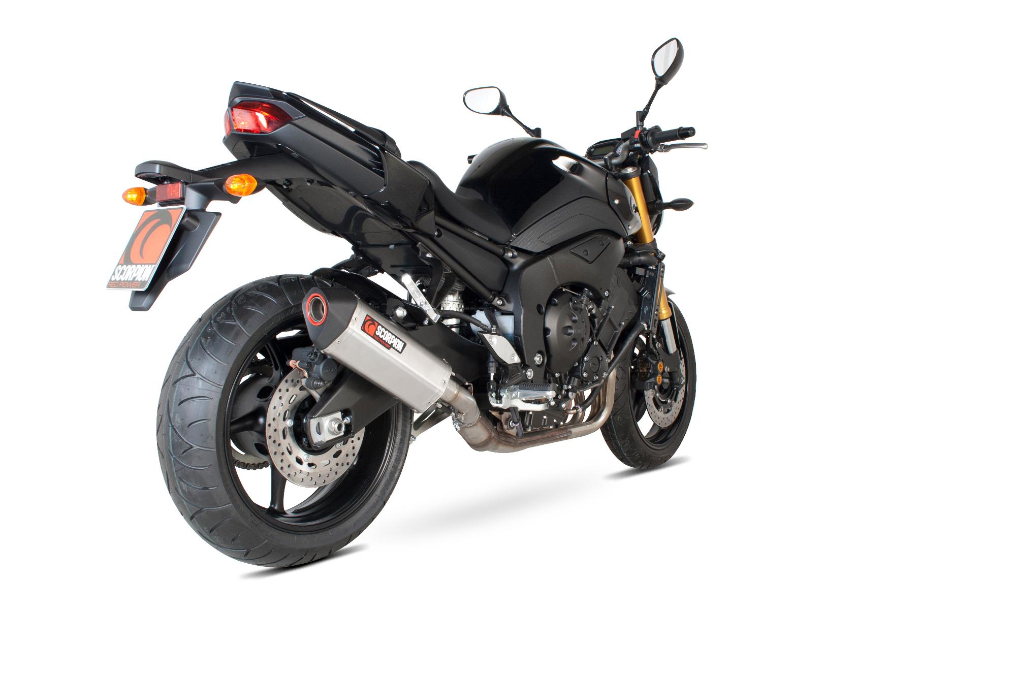 RYA87SEO - Scorpion Serket Stainless Oval Exhaust - Yamaha FZ8 2010 - 2016