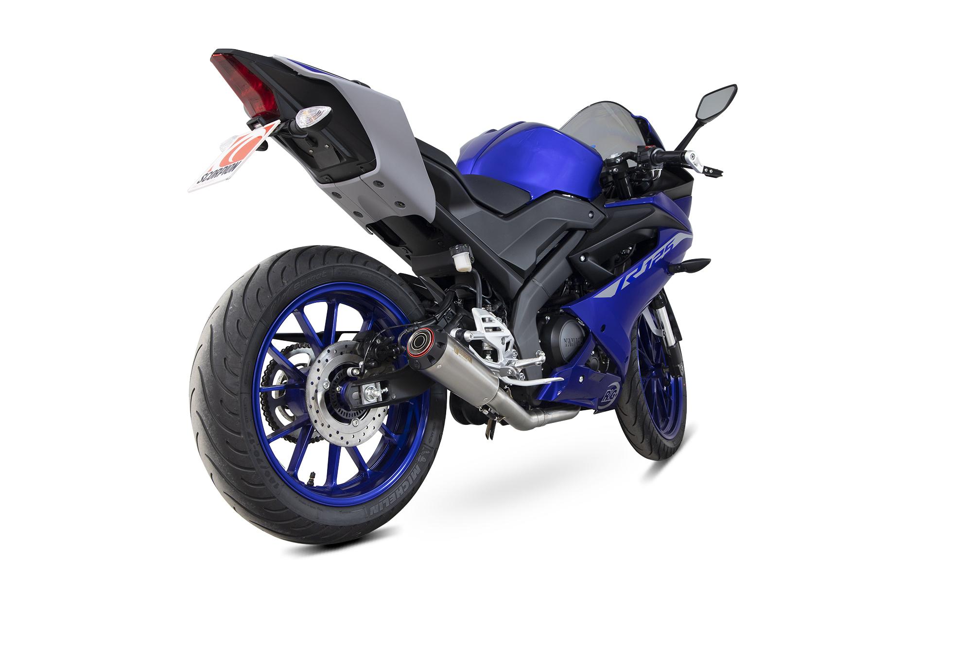 Scorpion Exhausts Red Pya115sysseo - Scorpion Power Stainless Steel Exhaust - Yamaha Yzf R 125 2021