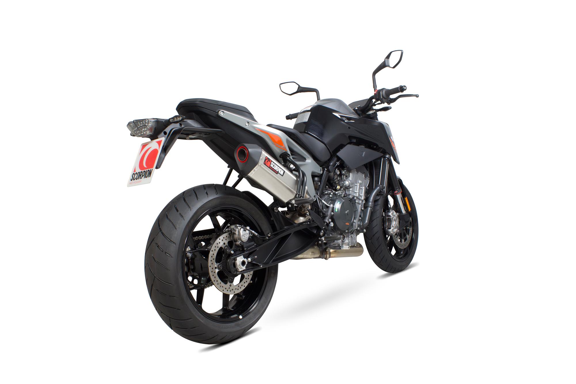 Scorpion Exhausts Rkt88seo - Scorpion Serket Parallel Stainless Exhaust - Ktm 790 Duke 2018 - 2019