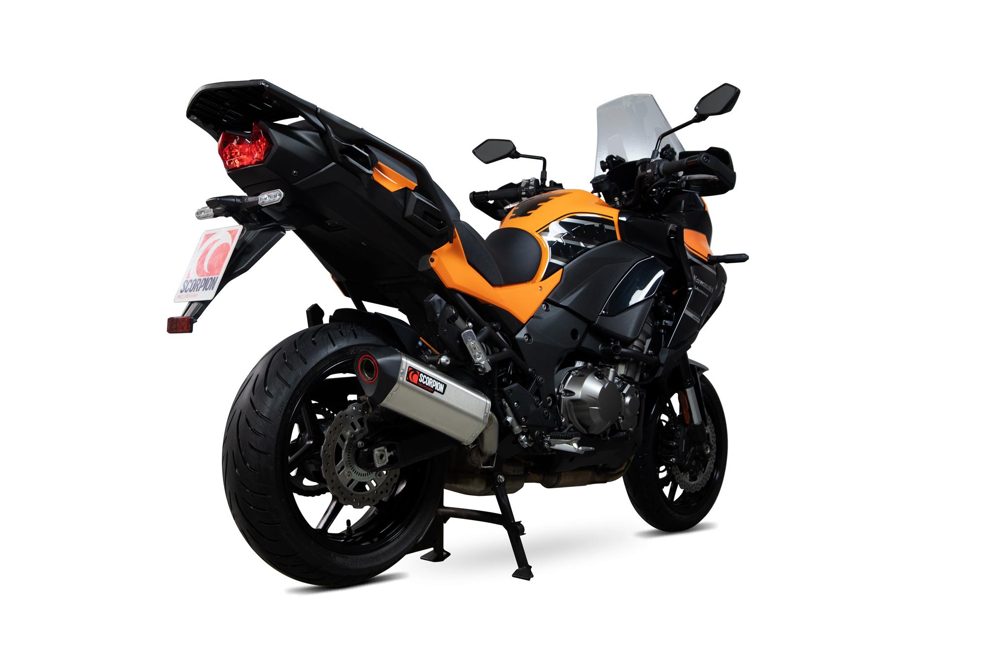 RKA132SEO - Scorpion Serket Parallel Stainless Exhaust - Kawasaki Versys 1000 2019 - 2020