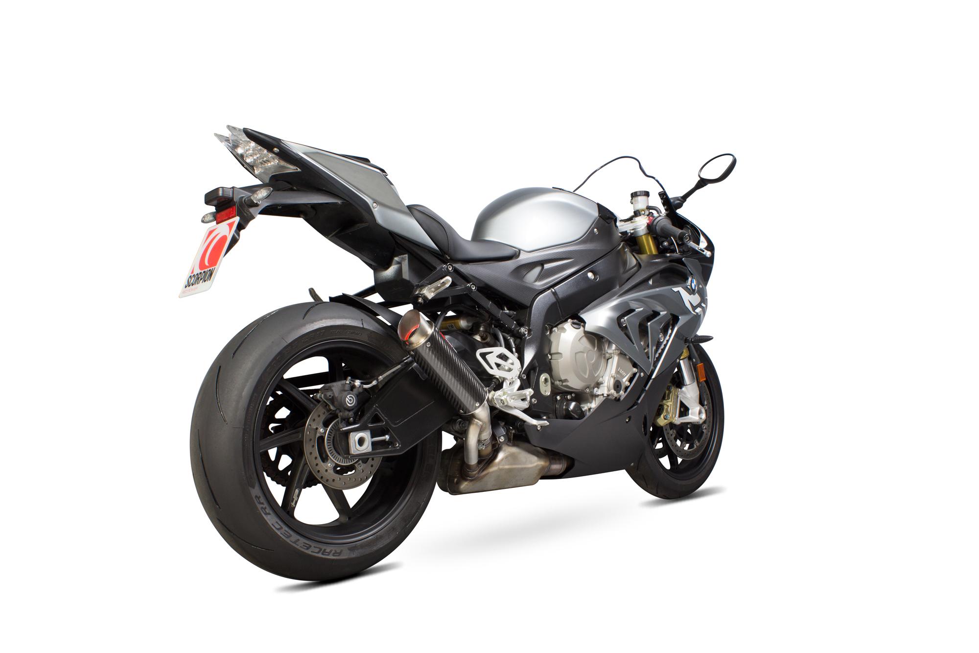 Scorpion Exhausts Red Bm1005cem - Scorpion Rp-1 Gp Carbon Fibre Exhaust - Bmw S1000 Rr - 2017 - 2019