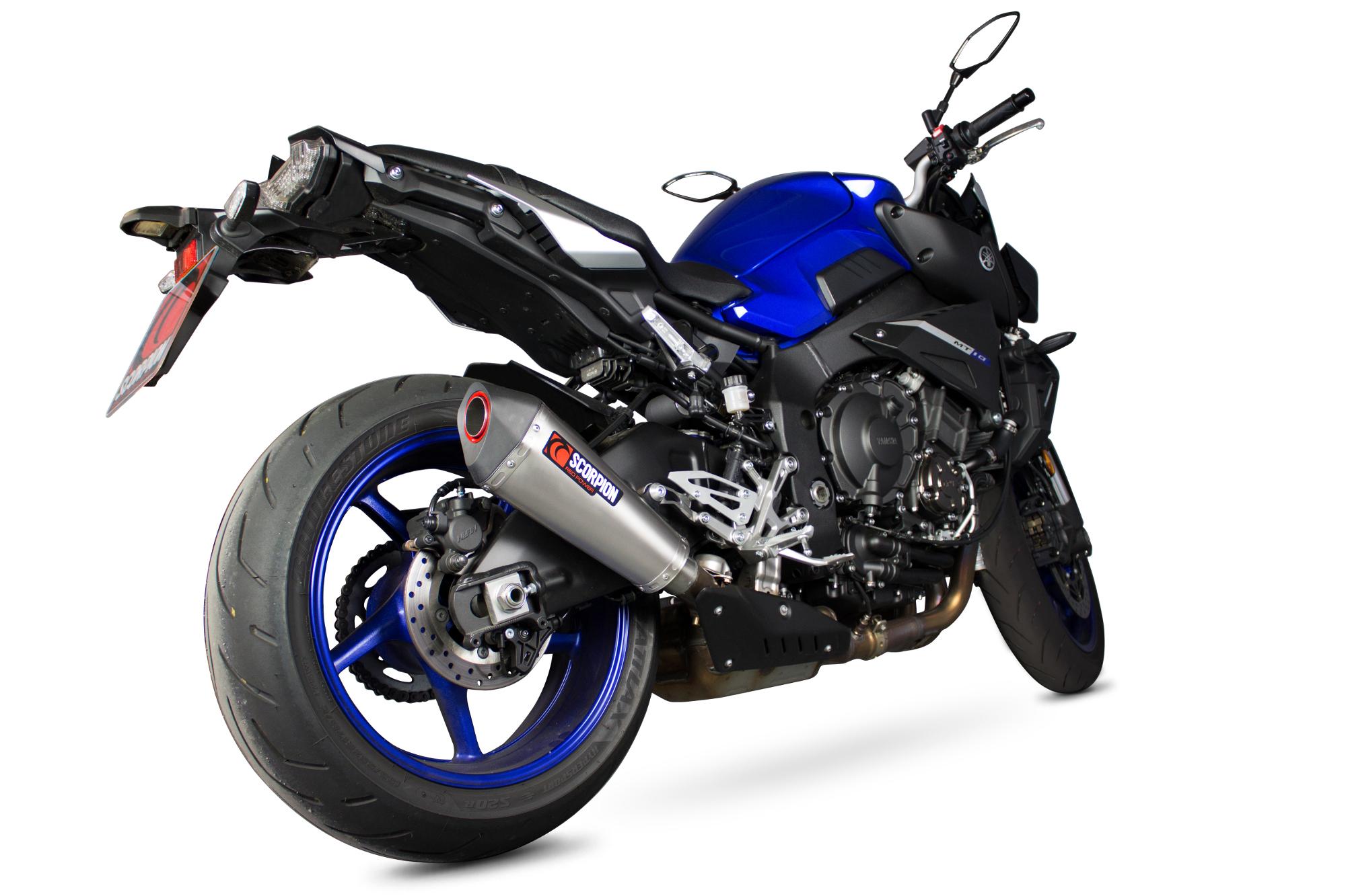 Scorpion Exhausts Rya102seo - Scorpion Serket Taper Stainless Oval Exhaust - Yamaha Mt-10 2016 - 2018
