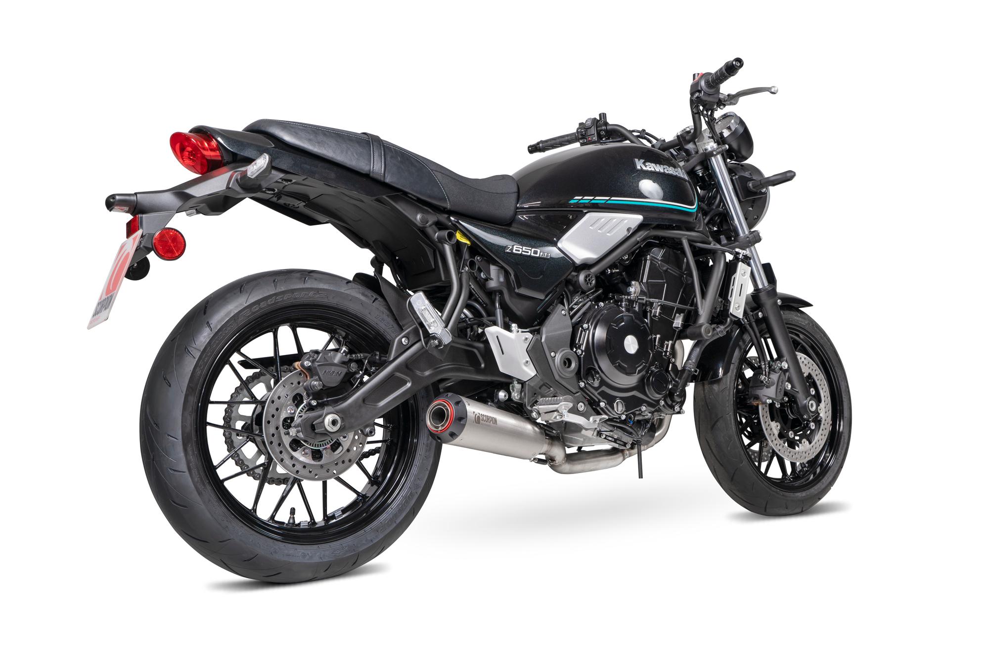 Scorpion Exhausts Red Pka142sysseo - Scorpion Power Full System Stainless Steel Exhaust - Kawasaki Z650rs 2022
