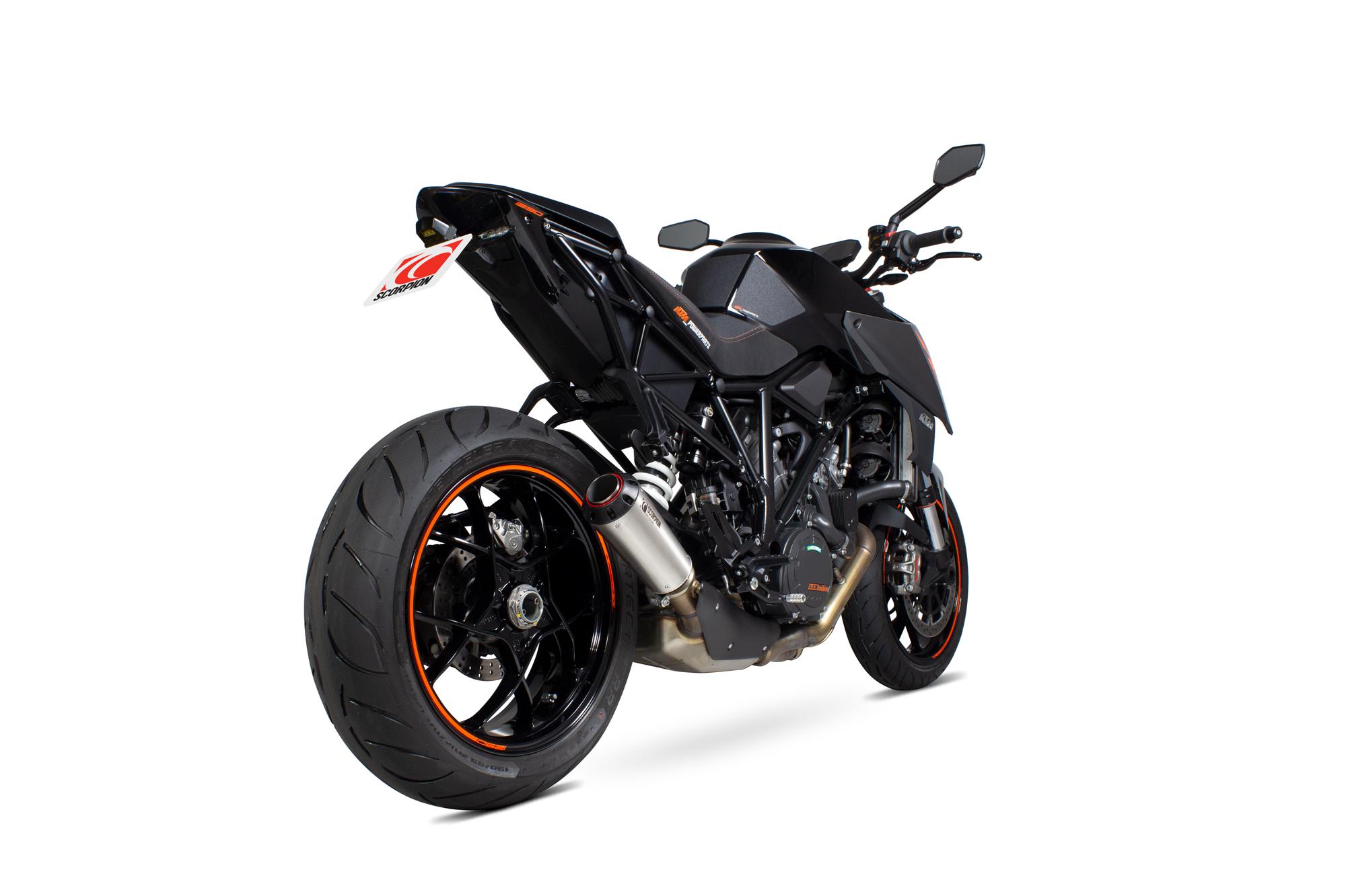 Scorpion Exhausts Red Pkt90seo - Scorpion Power Stainless Steel Exhaust - Ktm 1290 Super Duke R 2014 - 2019 / Gt 2014 - 2021