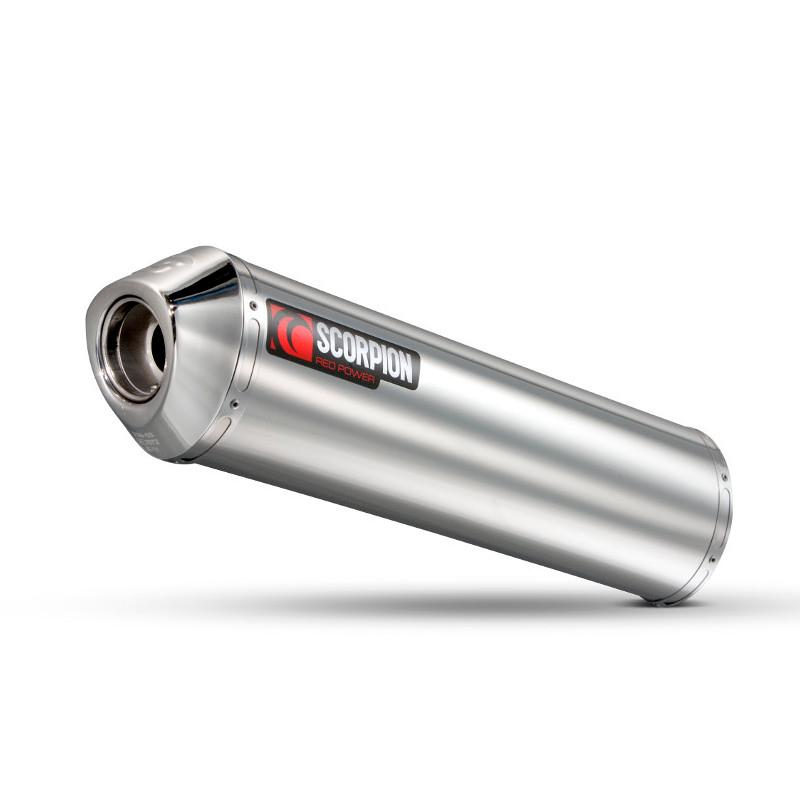 EHA54SEM - Scorpion Factory Stainless Round Exhaust - Honda CBR1100 XX S-Blackbird 1996 - 2007