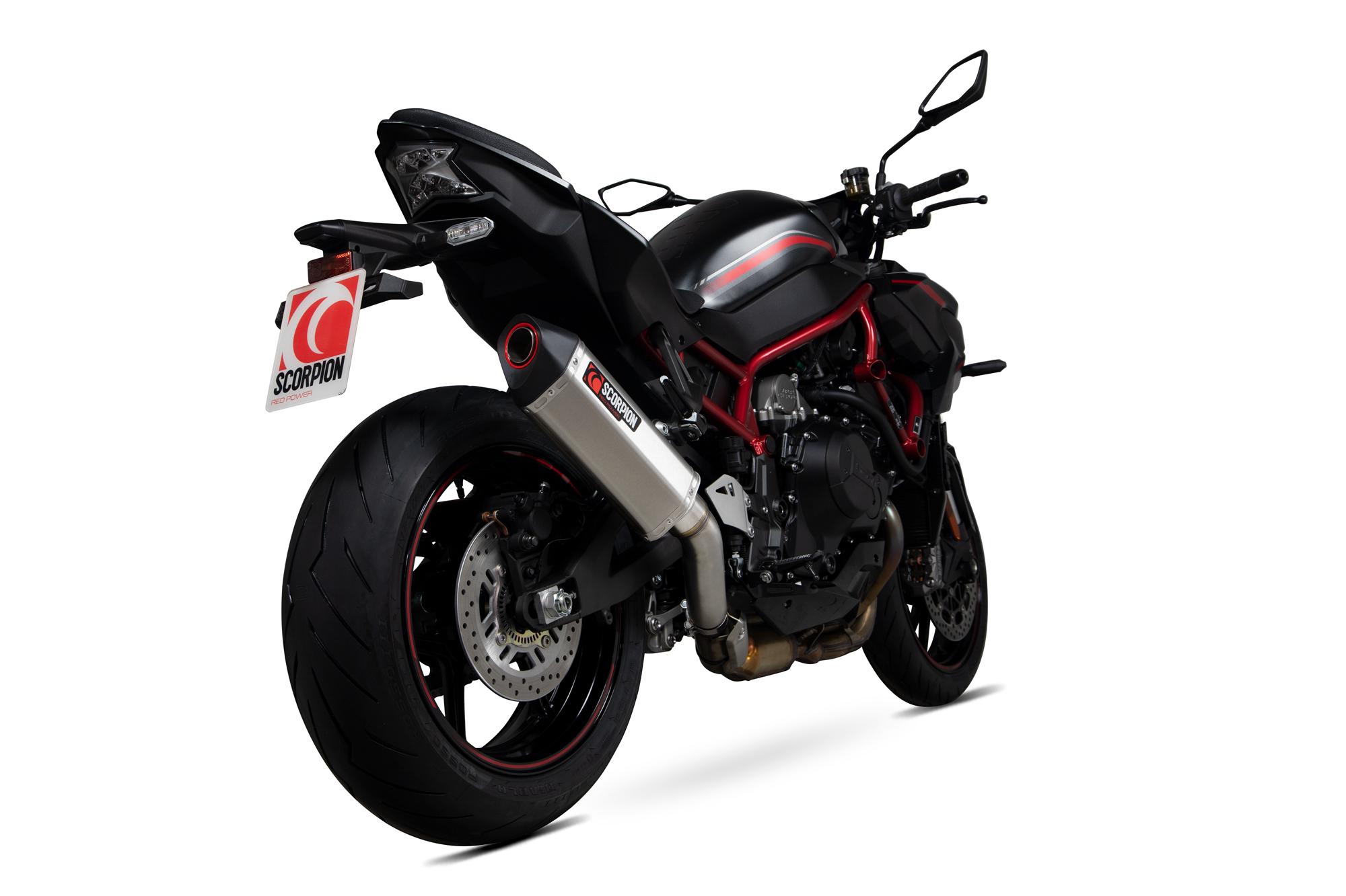 RKA135SEO - Scorpion Serket Taper Stainless Steel Slip-On Exhaust - Kawasaki Z H2 2020