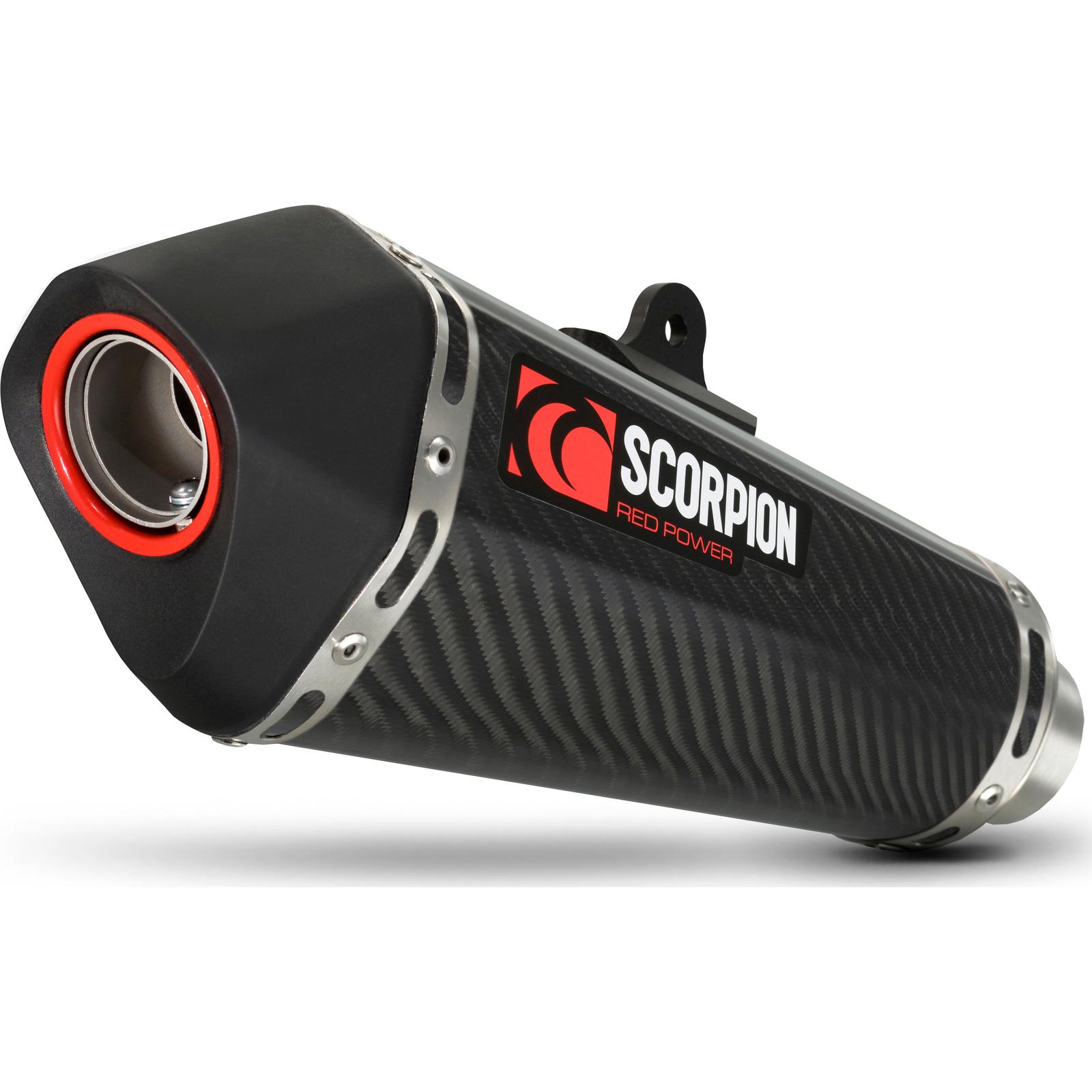 Scorpion Exhausts Rya126ceo - Scorpion Serket Taper Carbon Fibre Slip-On Exhaust - Yamaha Mt-10 2022 - 2023