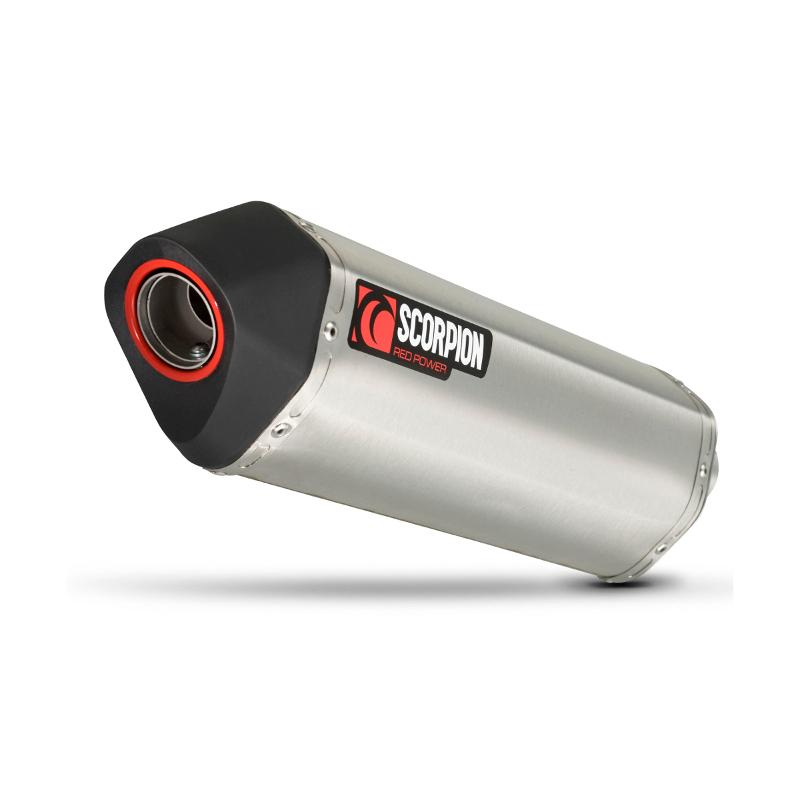 RSI114SEO - Scorpion Serket Parallel Stainless Oval Exhaust - Suzuki DL 650 V-Strom 2012 - 2016
