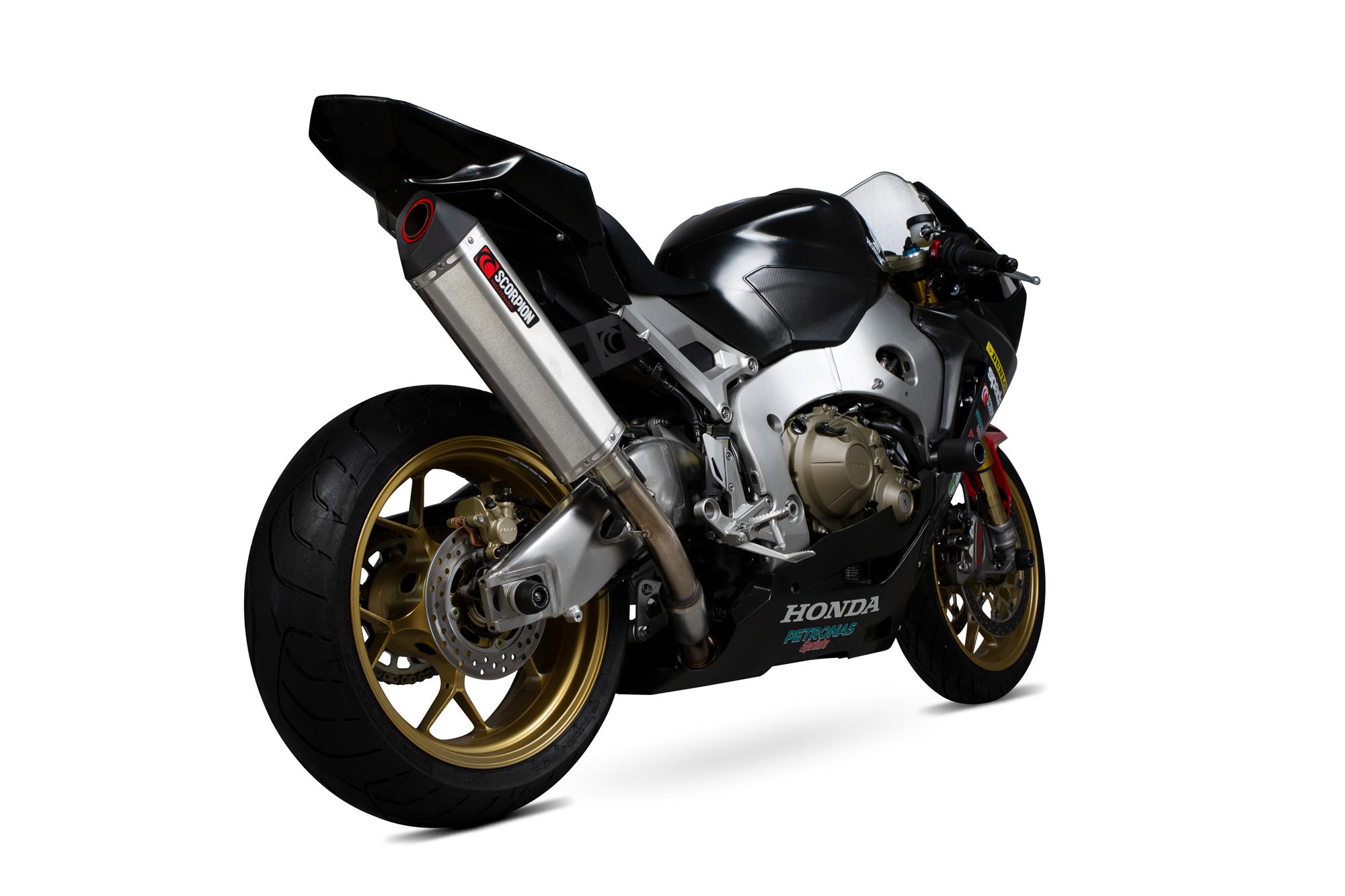 Scorpion Exhausts Rha181seo - Scorpion Serket Parallel Stainless Steel Ron Haslam Track Exhaust - Honda Cbr1000rr Fireblade 2017 - 2019