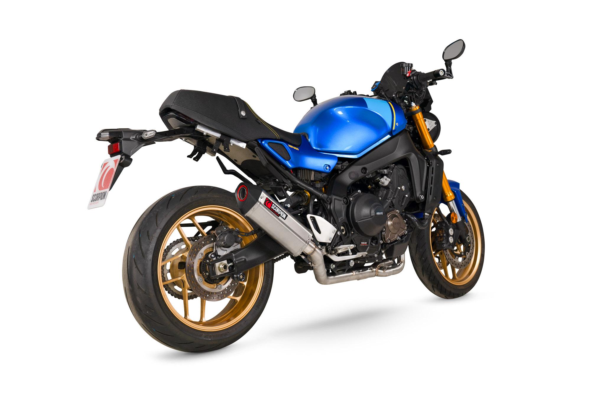 RYA133SYSSEO - Scorpion Serket Full System Stainless Steel For Yamaha XSR 900 Euro 5+ 2024-2025