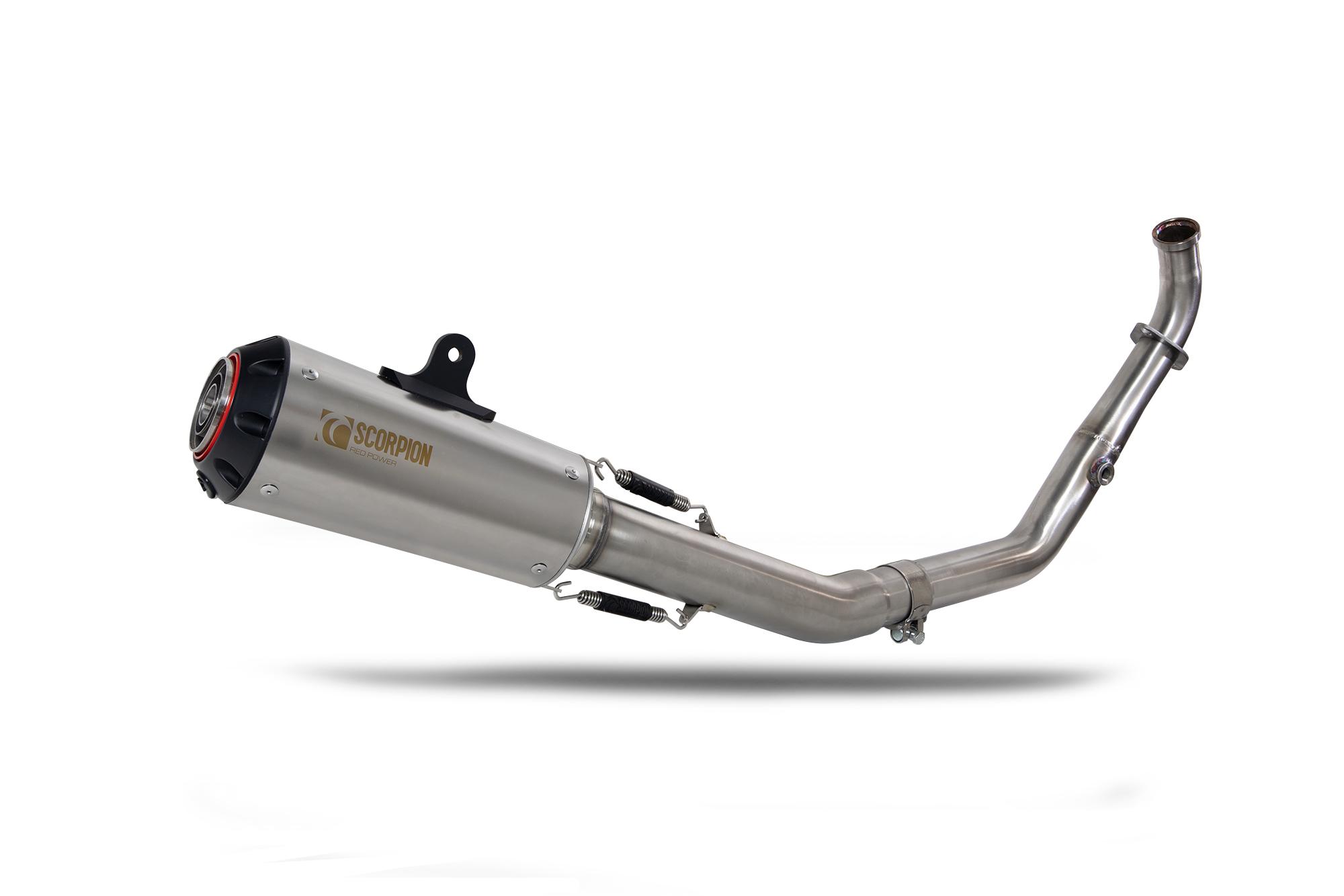 PYA129SYSTEO - Scorpion Red Power Full System Titanium For Yamaha YZF-R125 Euro 5+ 2024-2025