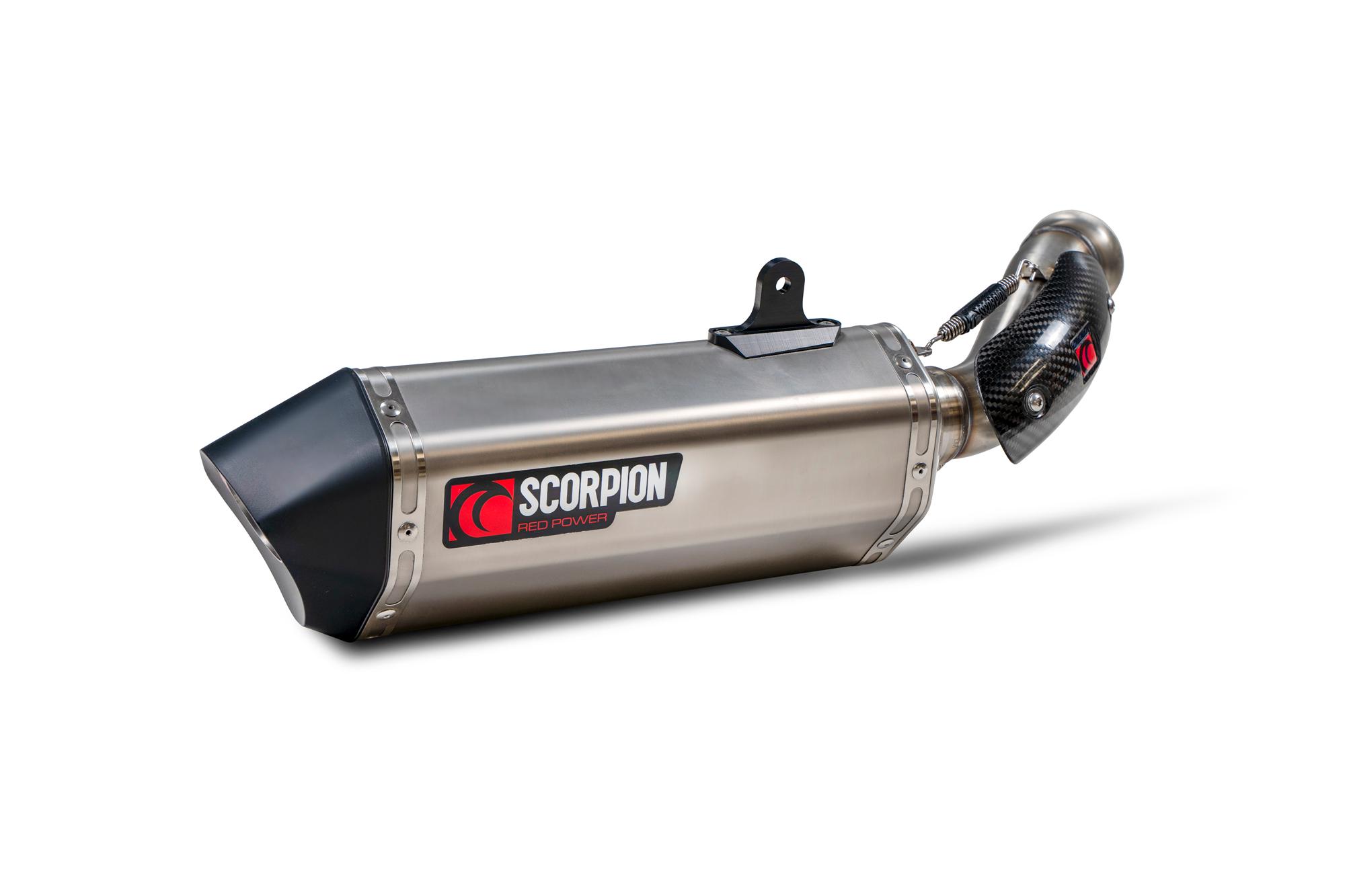 Scorpion Exhausts Grey Rkt94teo - Scorpion Serket Parallel Slip-On Titanium For Ktm 890 Duke 2020-2025