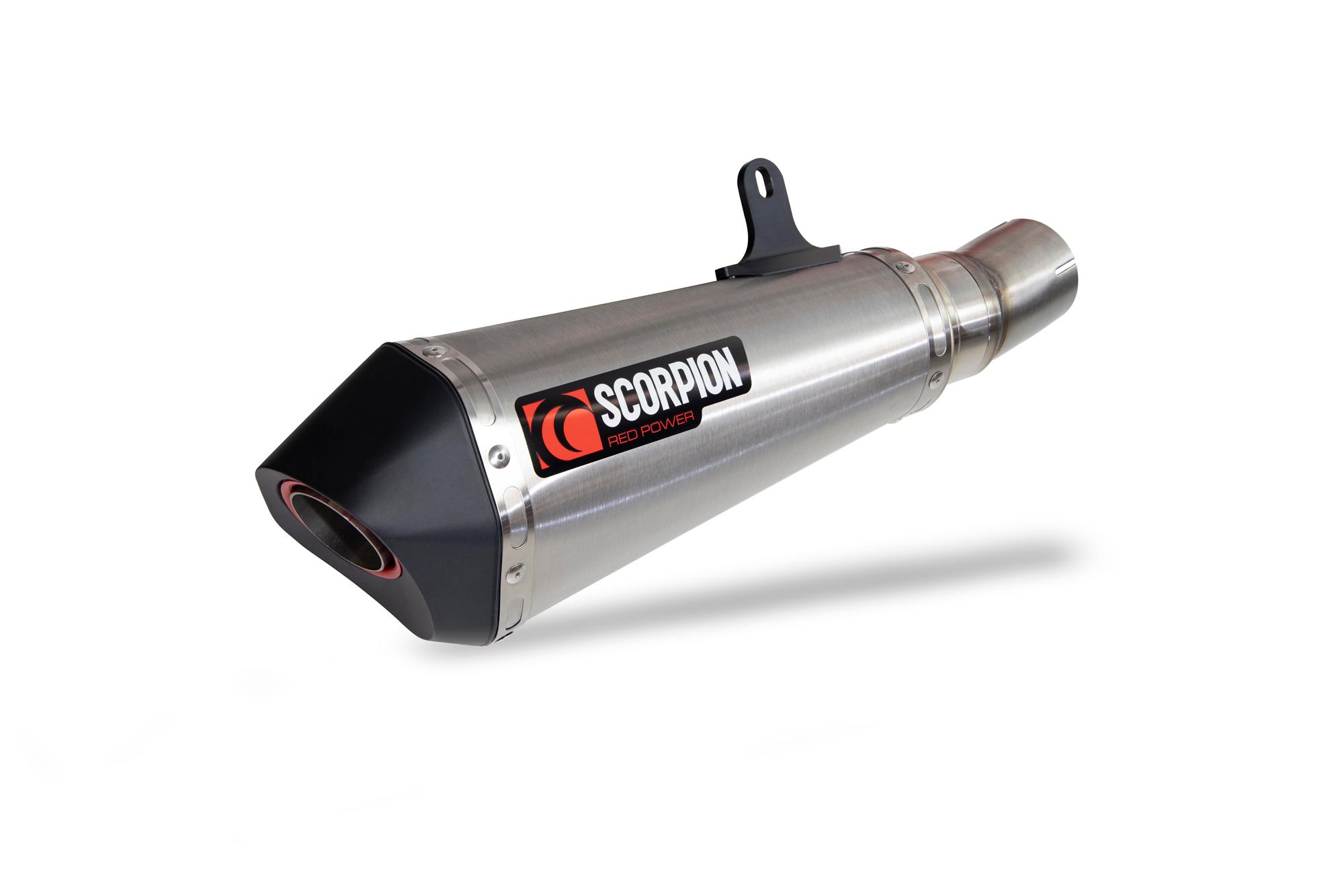 RBM83SEO - Scorpion Serket Taper Slip-On Stainless Steel For BMW M1000 R 2023-2024