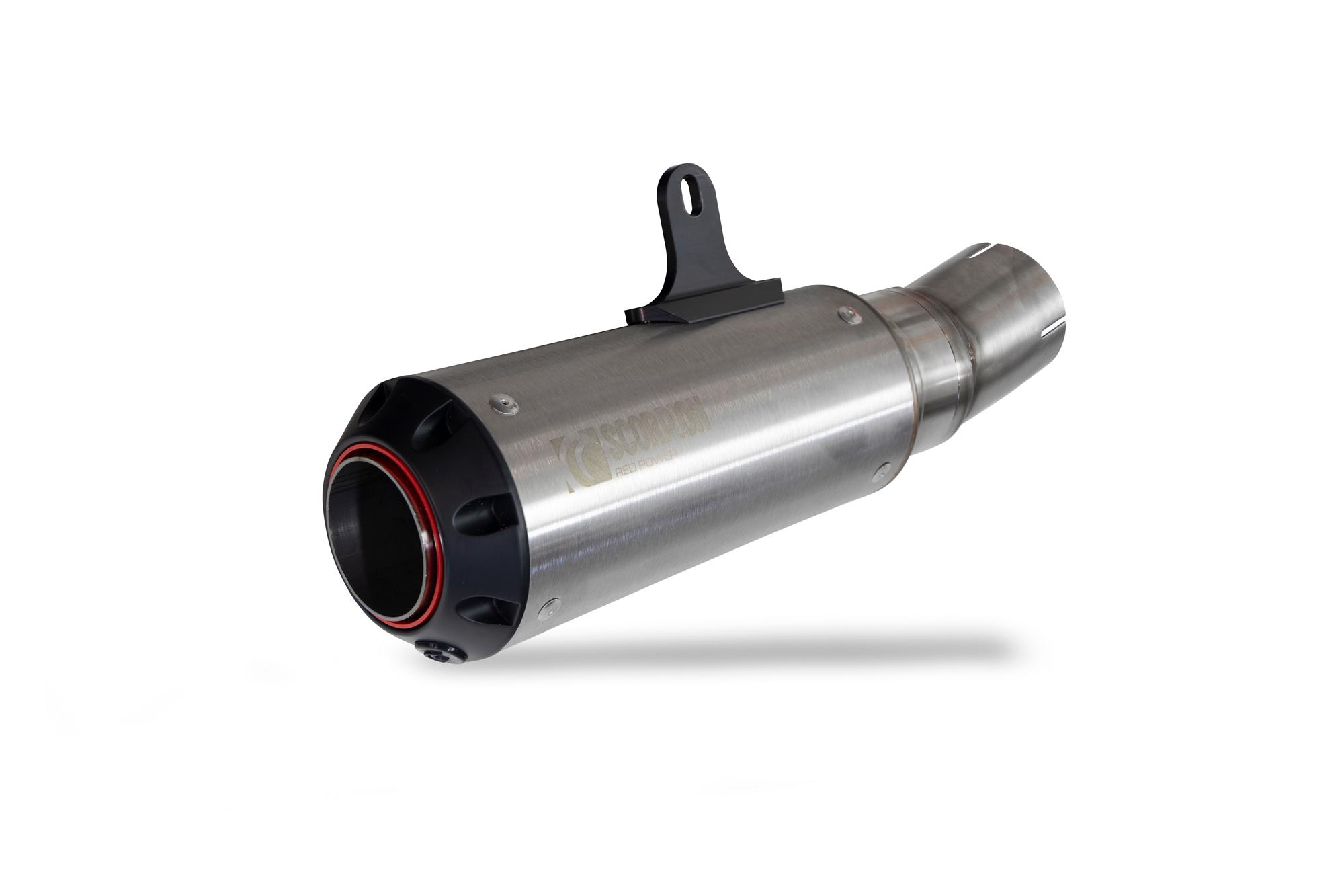 PBM83SEO - Scorpion Red Power Slip-On Stainless Steel For BMW M1000 R 2023-2024