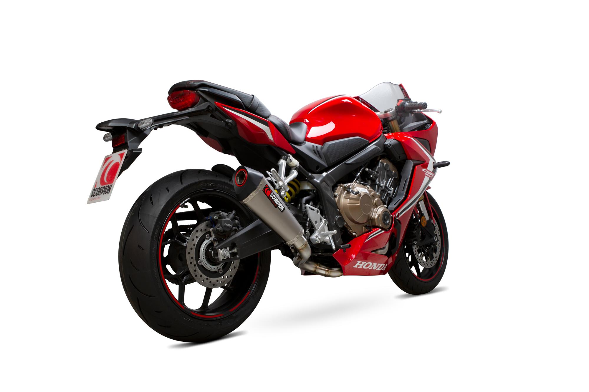 RHA197SYSTEO - Scorpion Serket Taper Full System Titanium For Honda CBR650 R 2021-2023